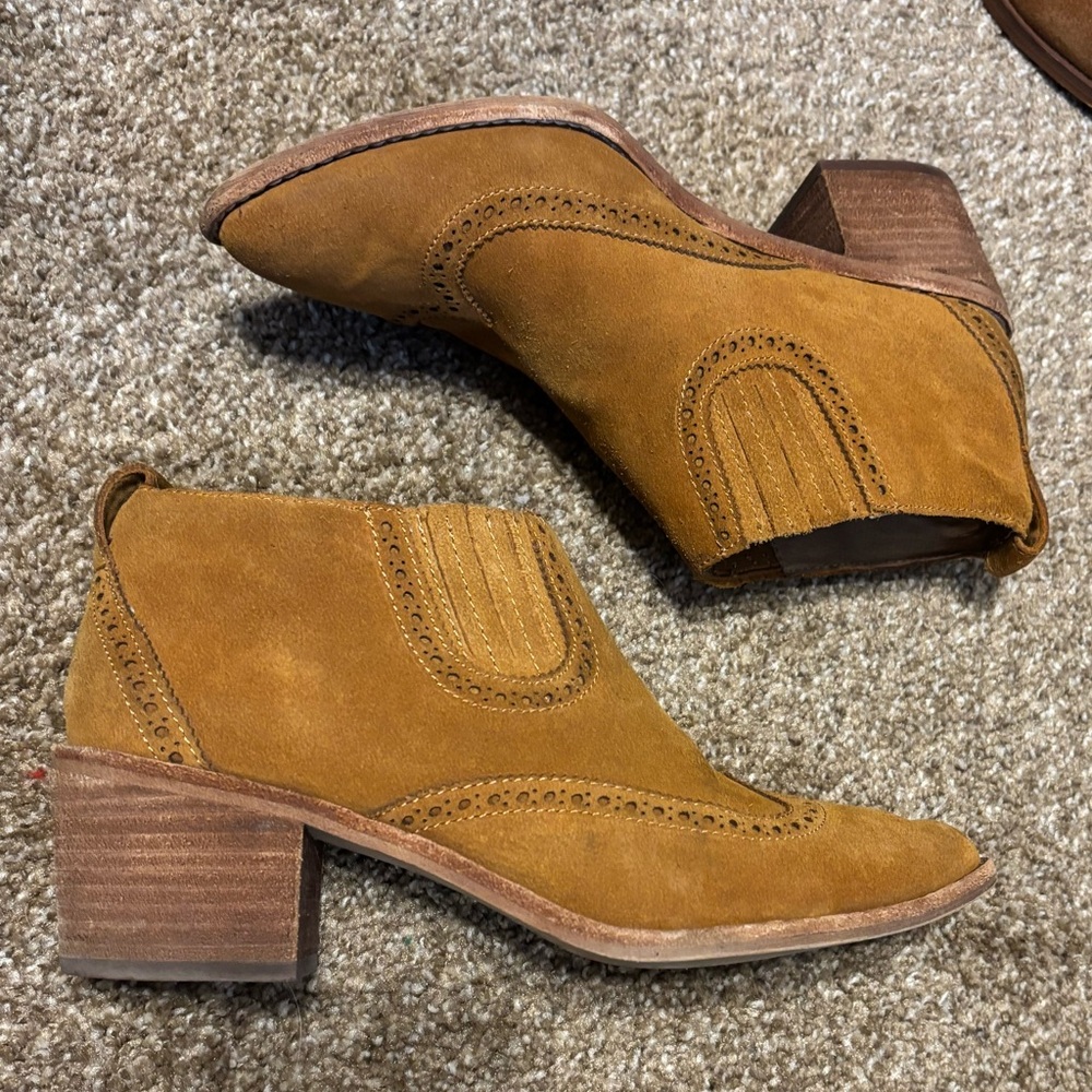 Madewell western booties